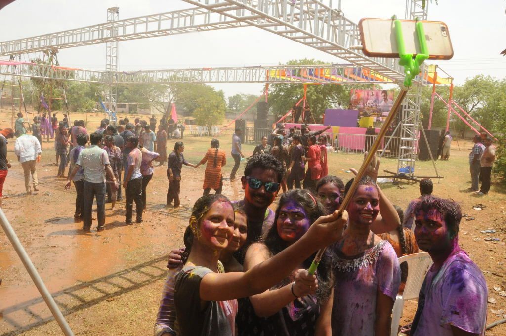 Hyderabad Biggest Holi Celebrations Photos