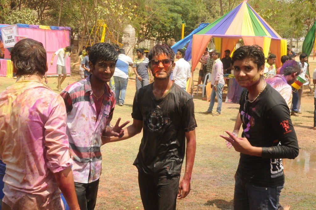 Hyderabad Biggest Holi Celebrations Photos