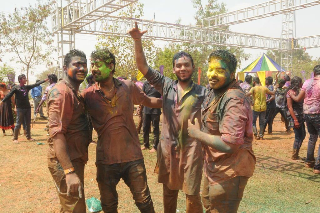 Hyderabad Biggest Holi Celebrations Photos