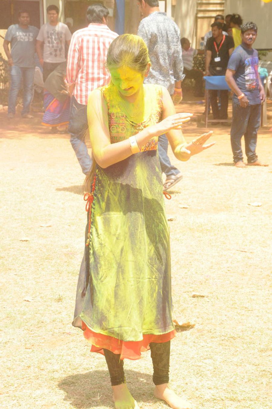 Hyderabad Biggest Holi Celebrations Photos