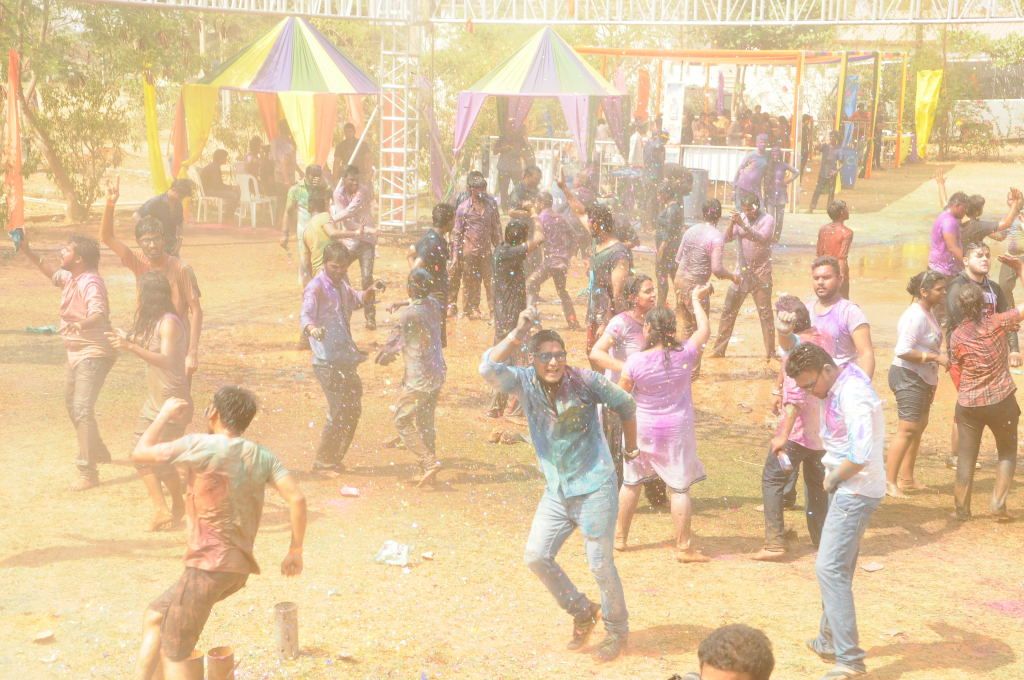 Hyderabad Biggest Holi Celebrations Photos
