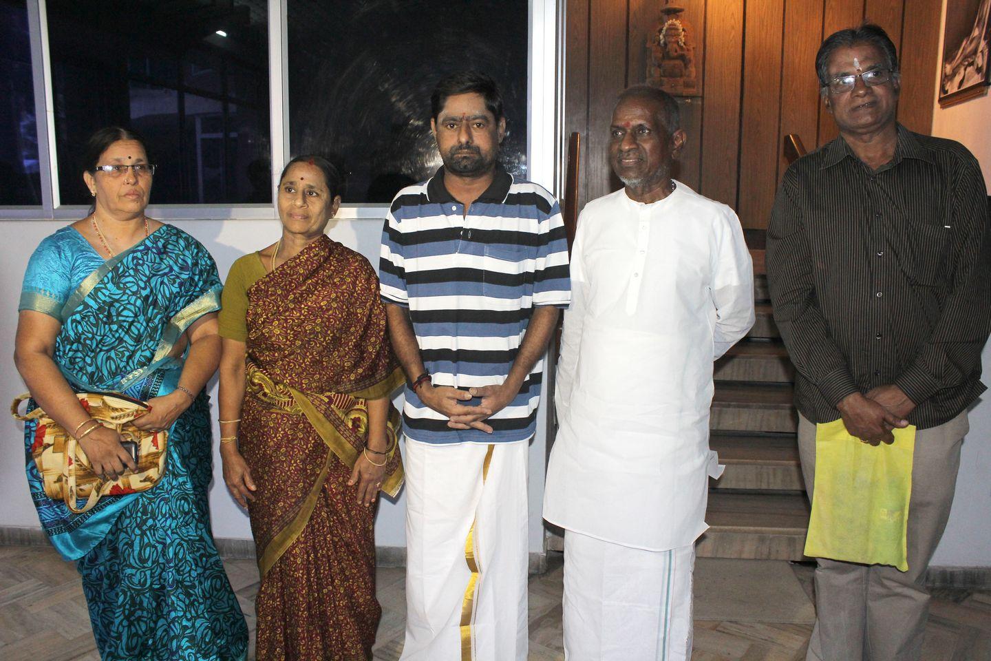 Ilayaraja Respects Cancer Patient Stills