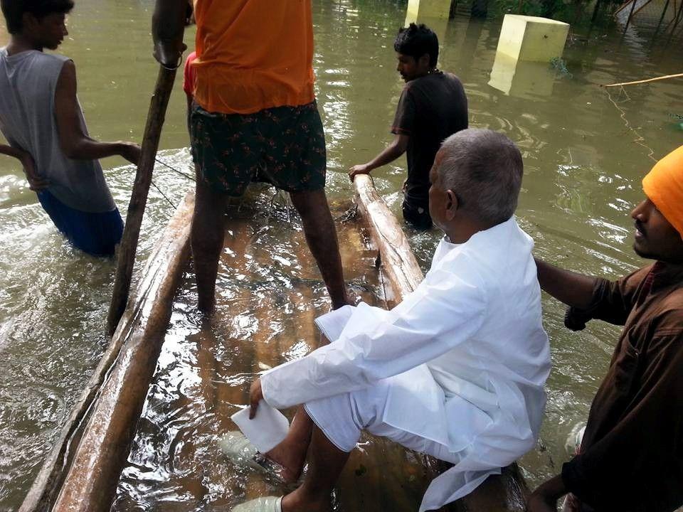 Illayaraja Rescue Operation Photos In chennai 