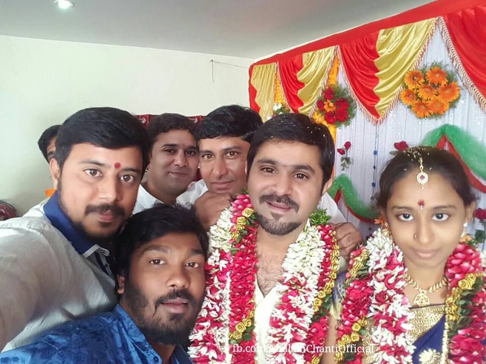 Jabardasth Comedian Chalaki Chanti Engagement Photos