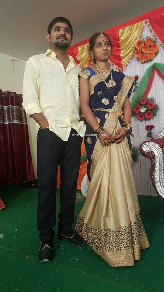 Jabardasth Comedian Chalaki Chanti Engagement Photos