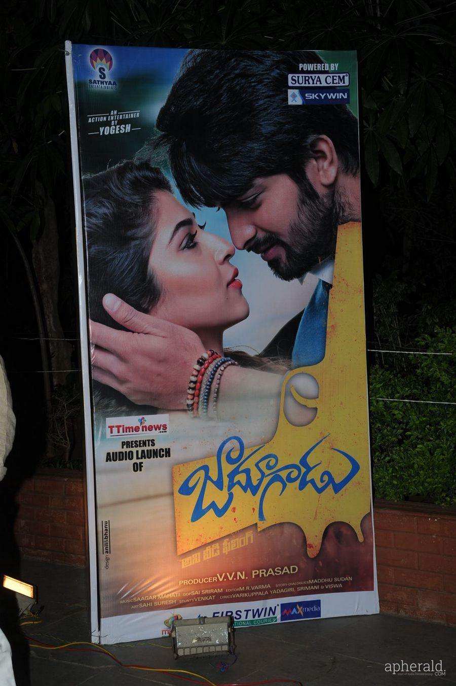 Jadoogadu Hoardings At Audio Launch