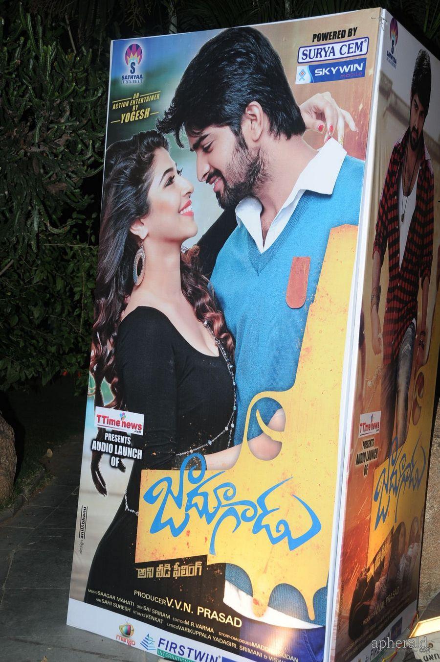Jadoogadu Hoardings At Audio Launch