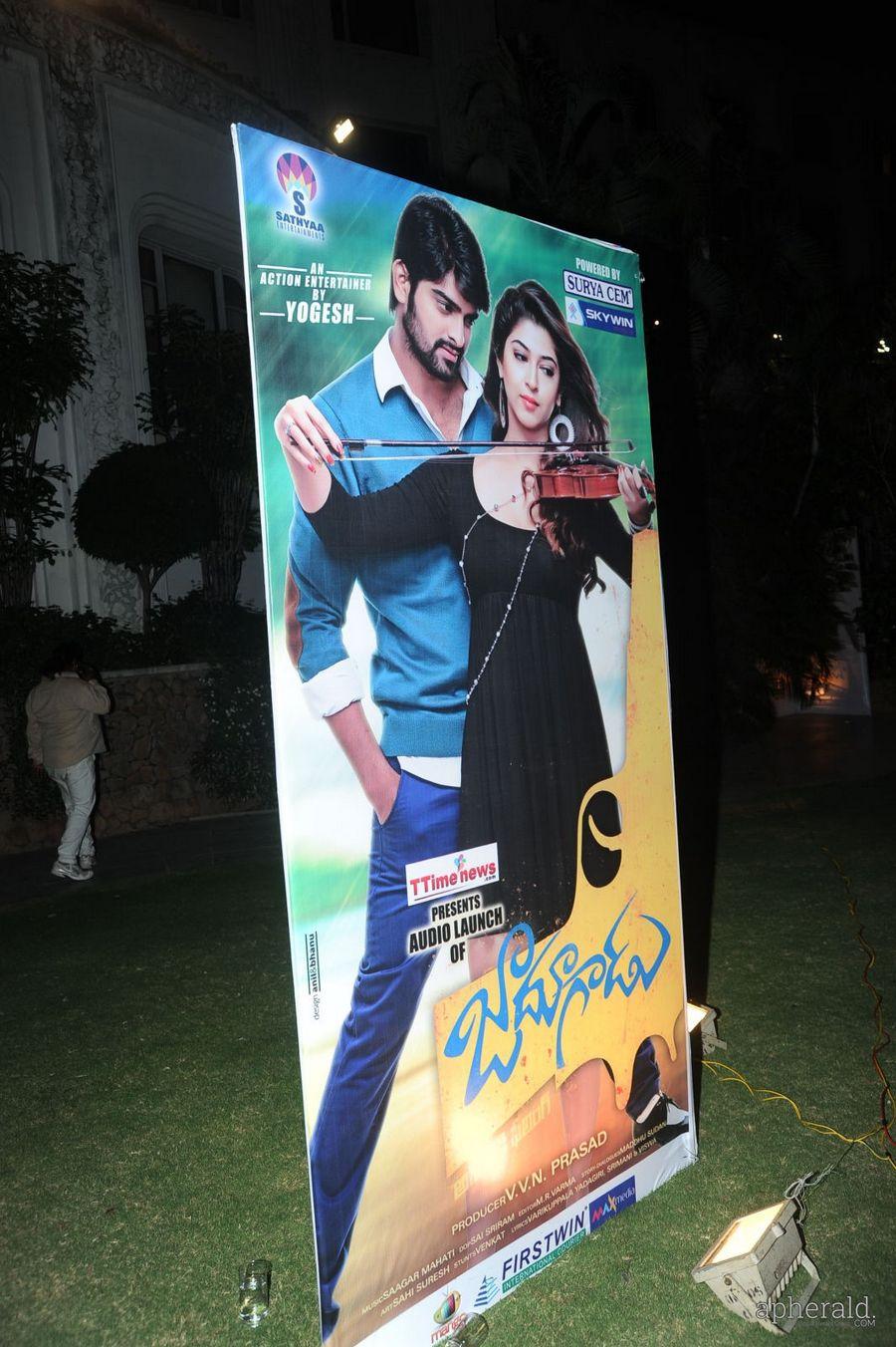 Jadoogadu Hoardings At Audio Launch