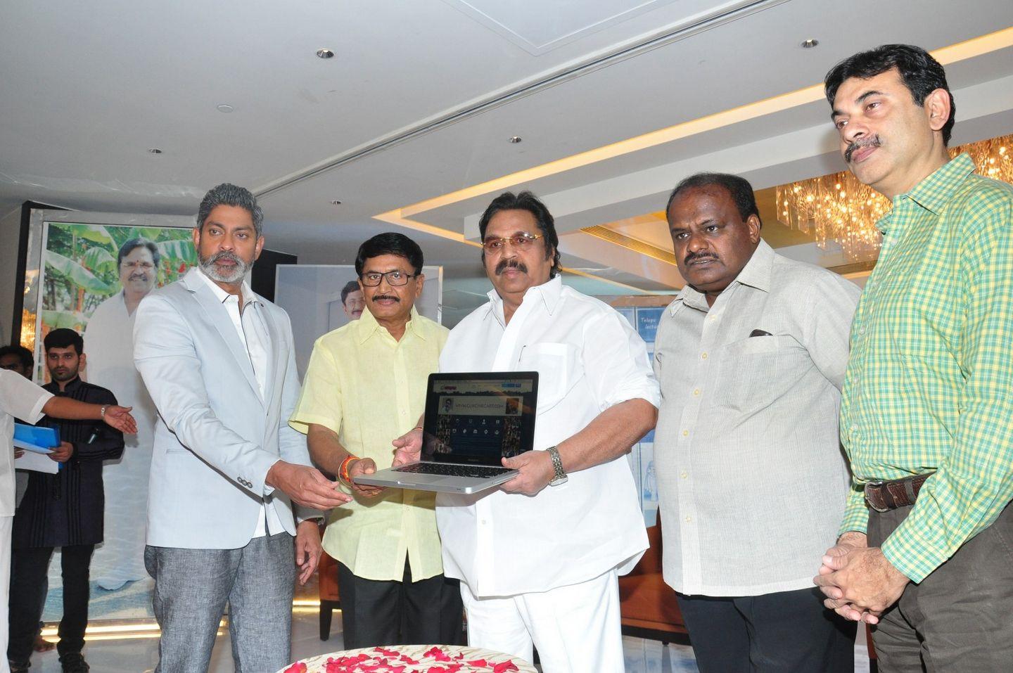 Jagapathi Babu Launches Click Cine Cart Photos