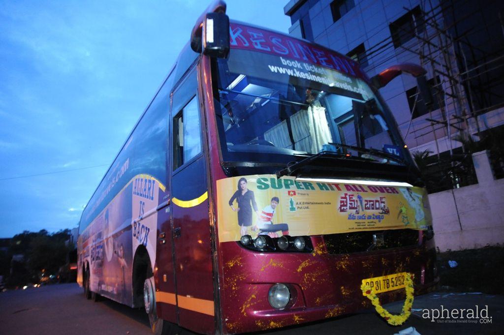 Jamesbond Success Tour At Srikakulam Pics
