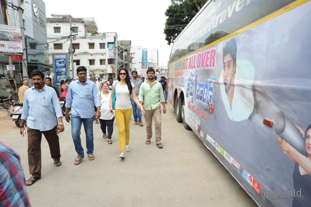 Jamesbond Success Tour At Srikakulam Pics