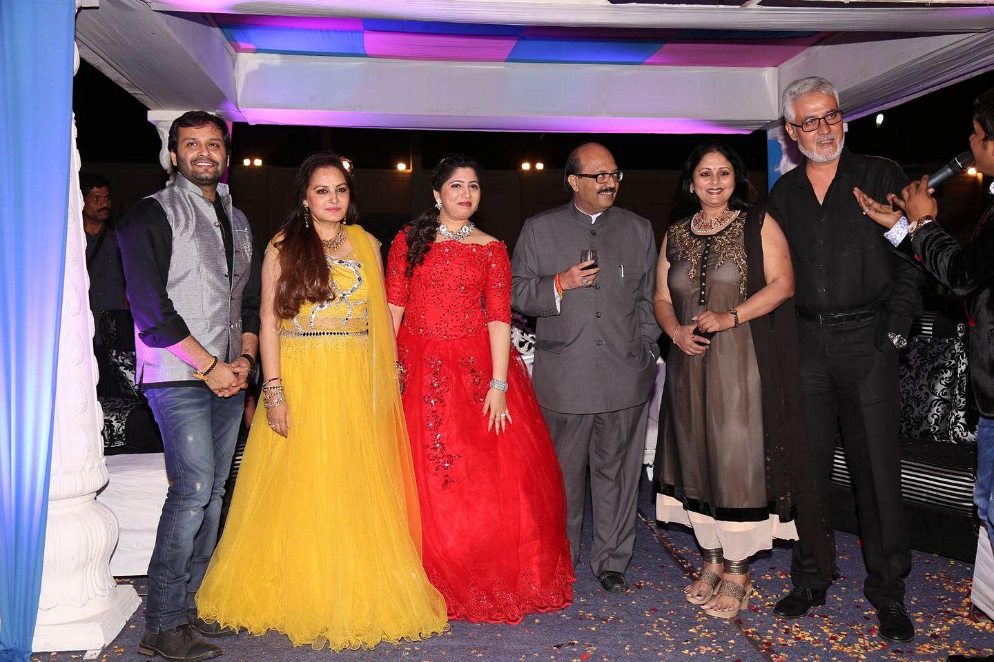 celebrities At Jayaprada Son Siddharth Sangeet Ceremony Photos