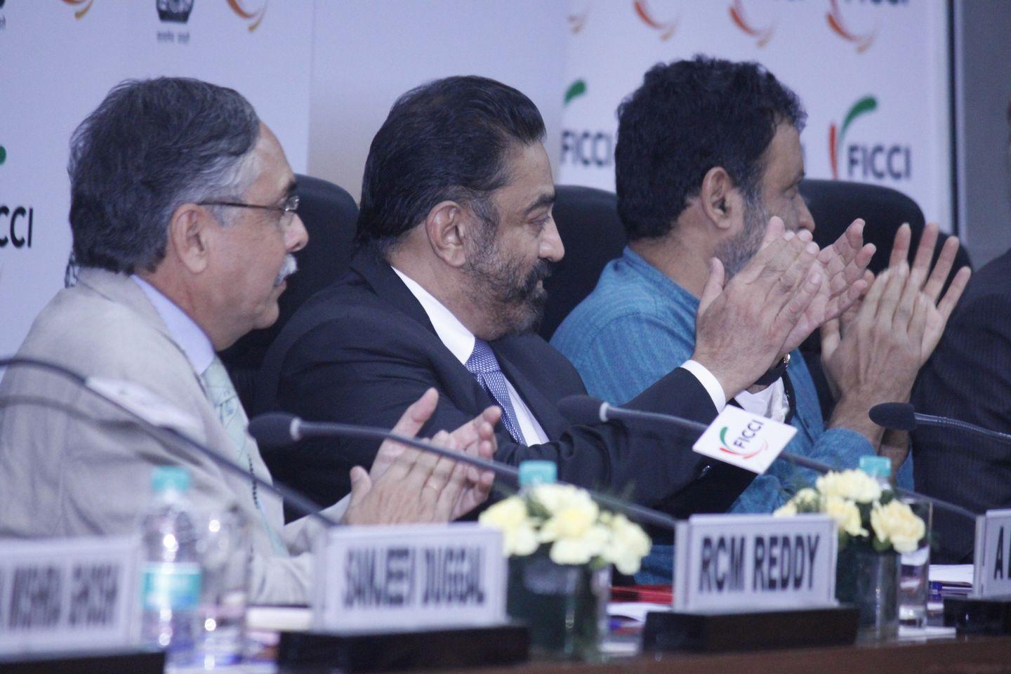 Kamal Haasan at Global Skills Summit 2015