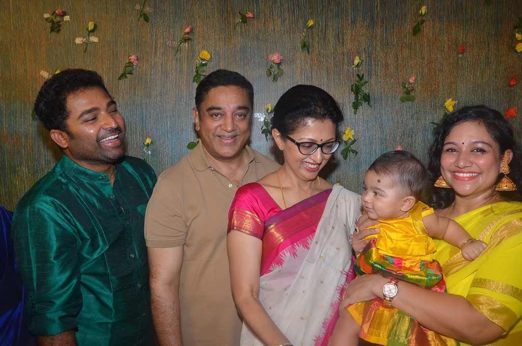 Kamal Haasan names Dance master shobi daughter Photos