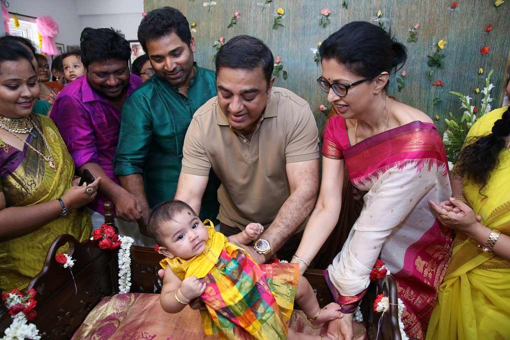 Kamal Haasan names Dance master shobi daughter Photos