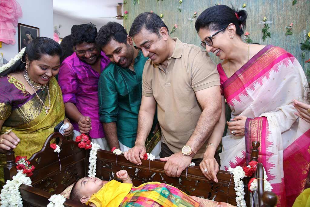 Kamal Haasan names Dance master shobi daughter Photos