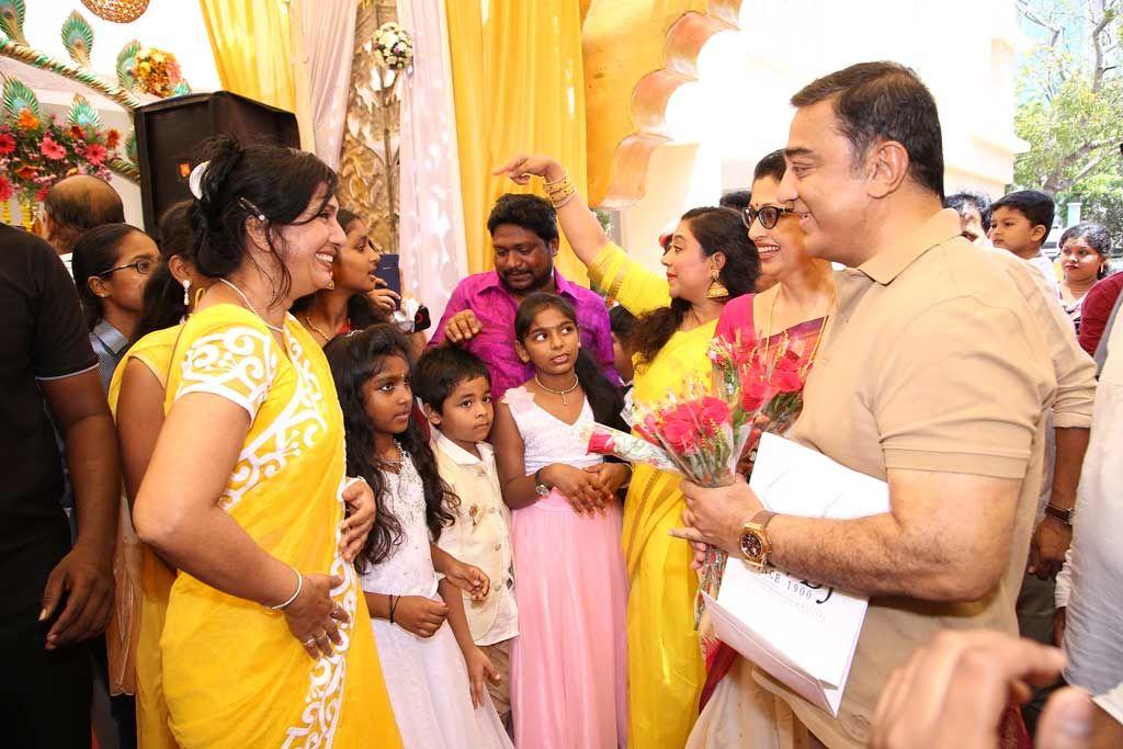 Kamal Haasan names Dance master shobi daughter Photos