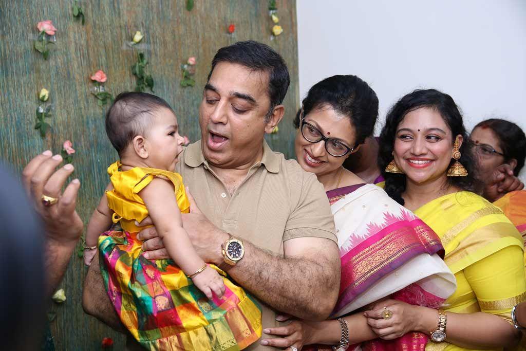 Kamal Haasan names Dance master shobi daughter Photos