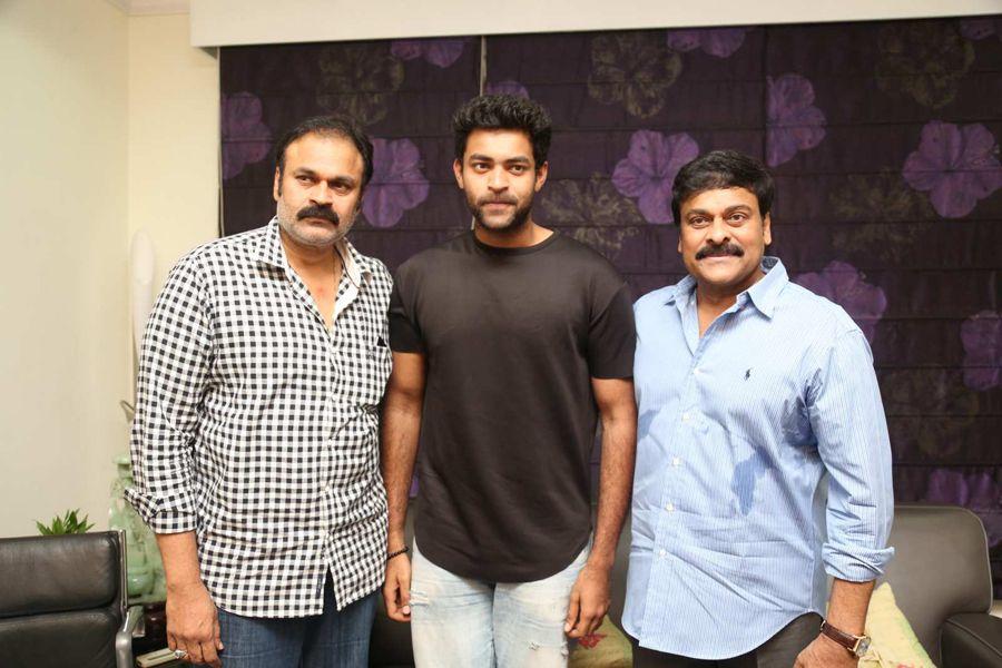 Kancha Team Meets Chiranjeevi