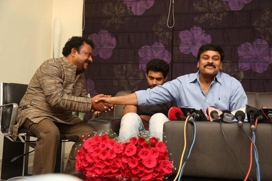 Kancha Team Meets Chiranjeevi