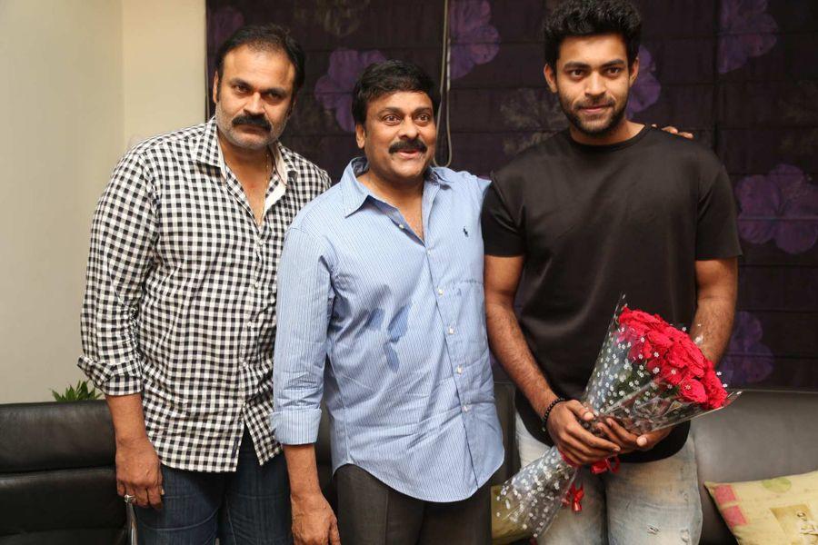 Kancha Team Meets Chiranjeevi