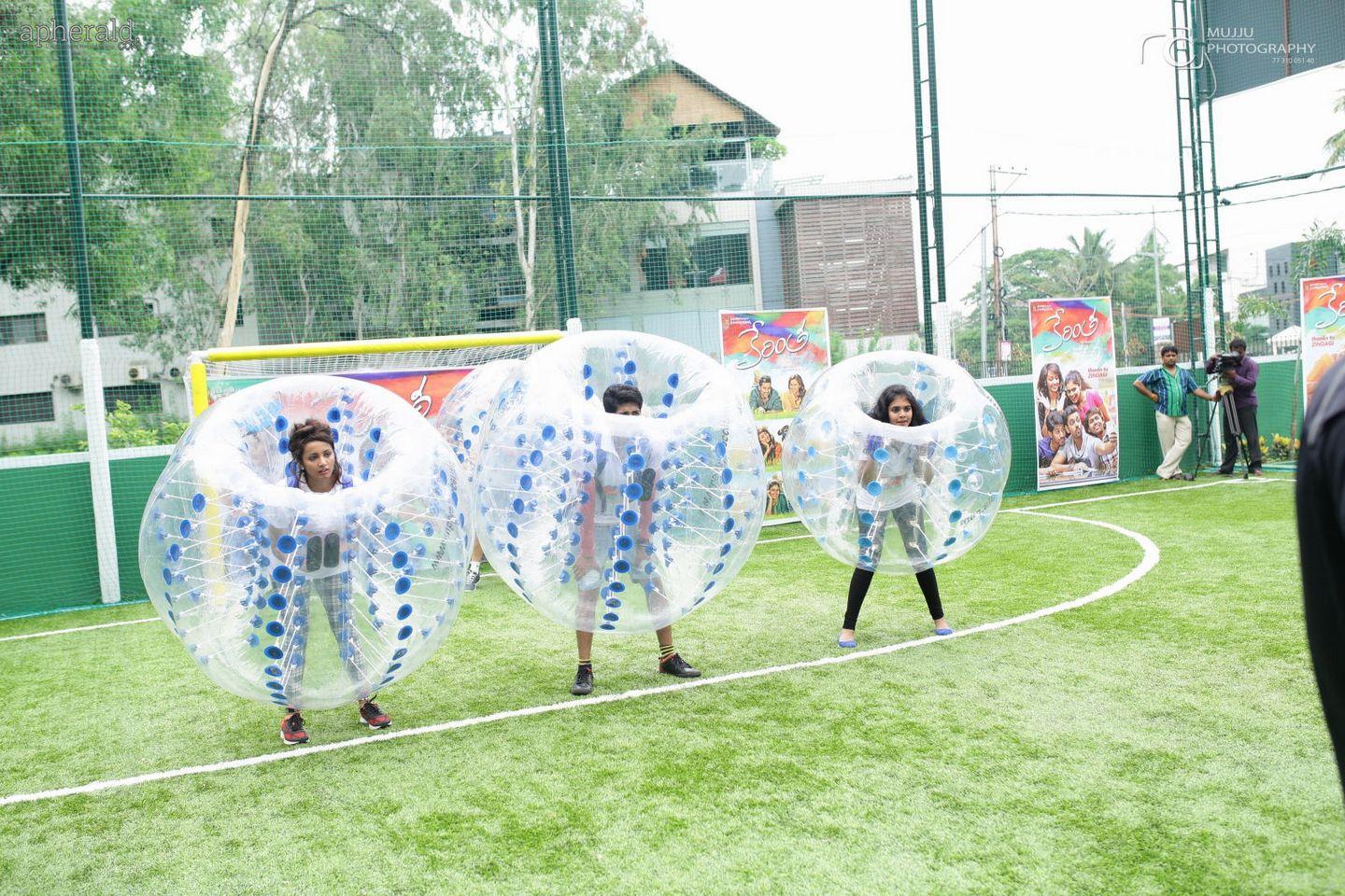Kerintha Team At Bubble Soccer Event