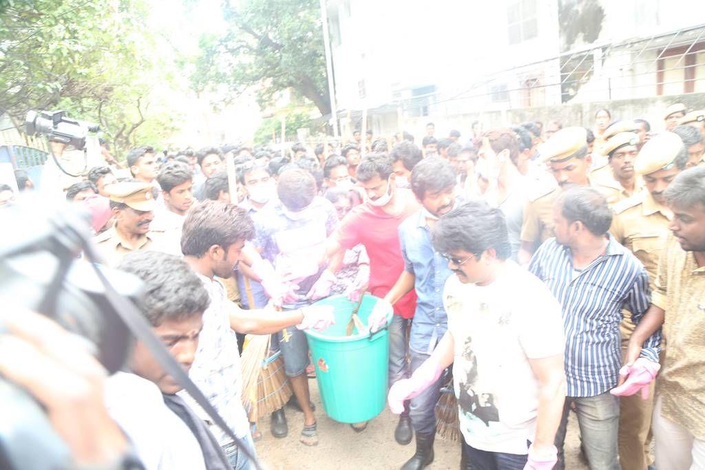 Kollywood Celebs Participate  Cleans Chennai Photos