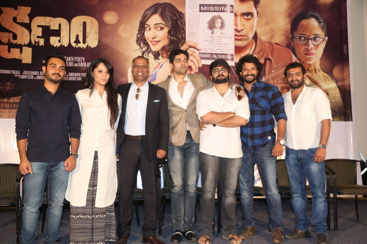 Kshanam First Look Launch Photos