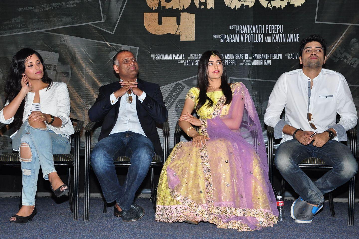 Kshanam Movie press meet  Photos