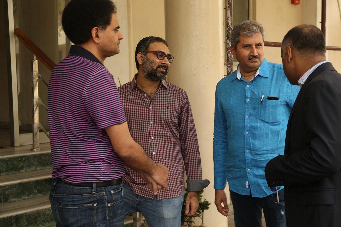 Kshanam Movie Press Meet Pics