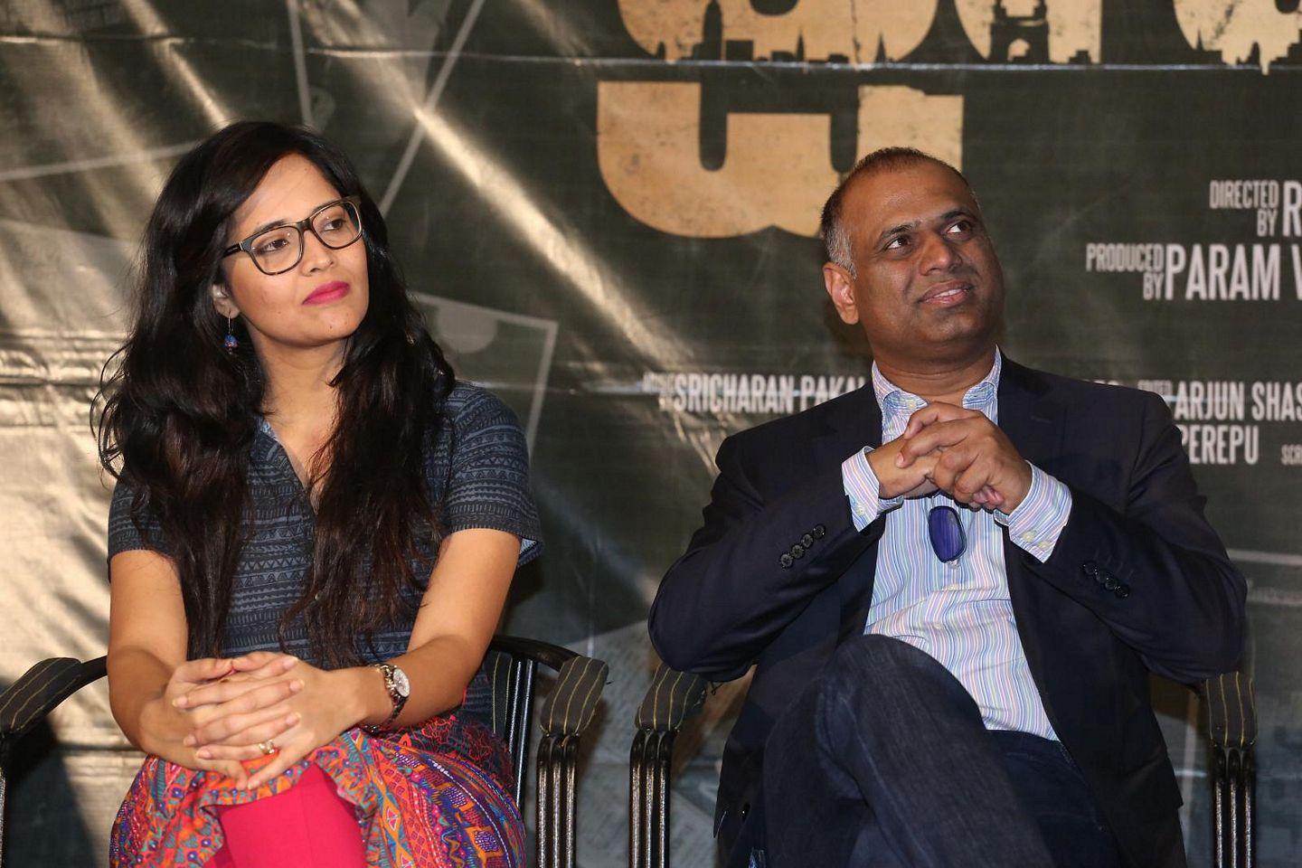 Kshanam Movie Press Meet Pics