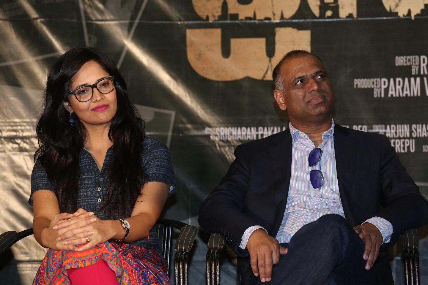 Kshanam Movie Press Meet Pics