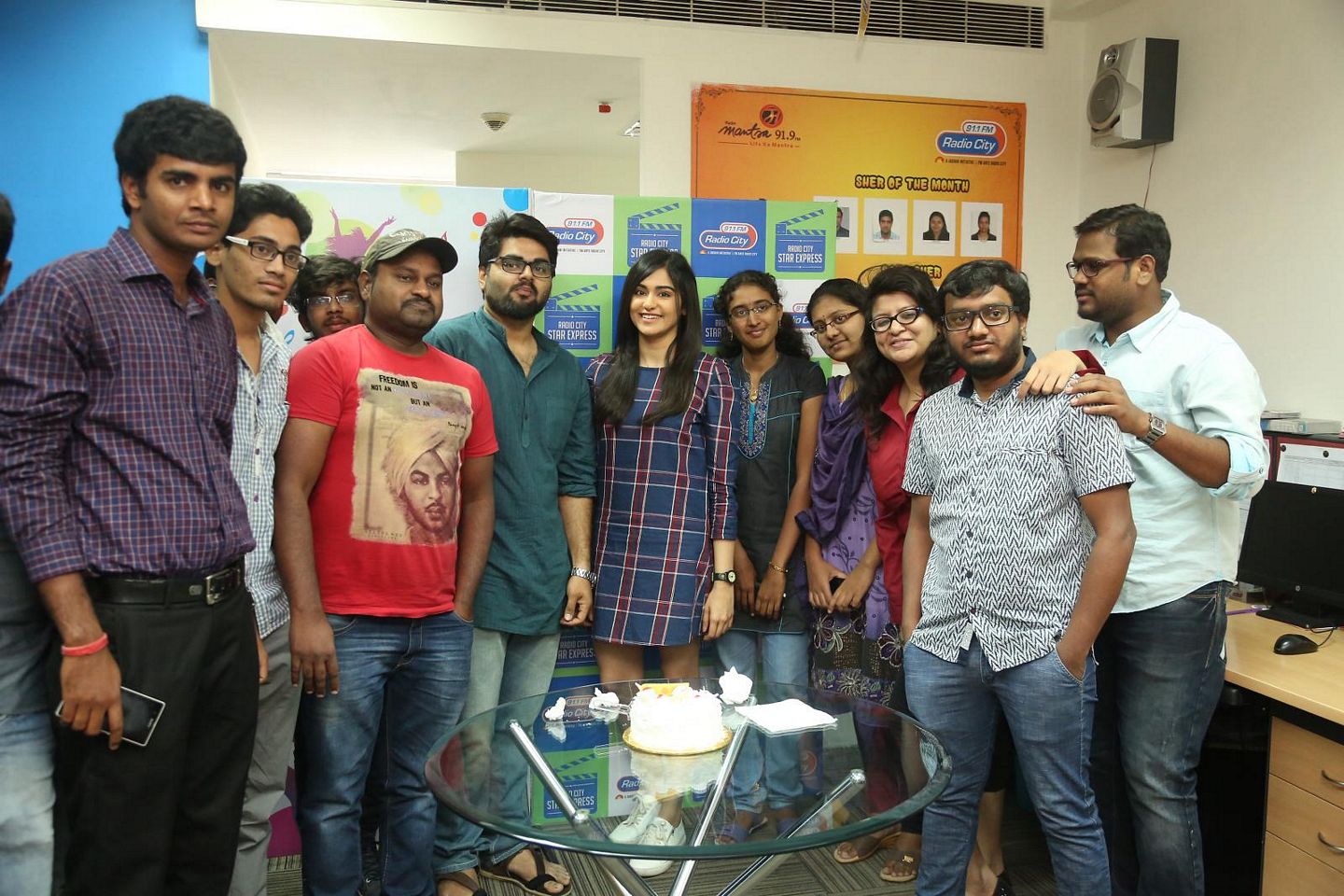  Kshanam Team  Photos At Radio City