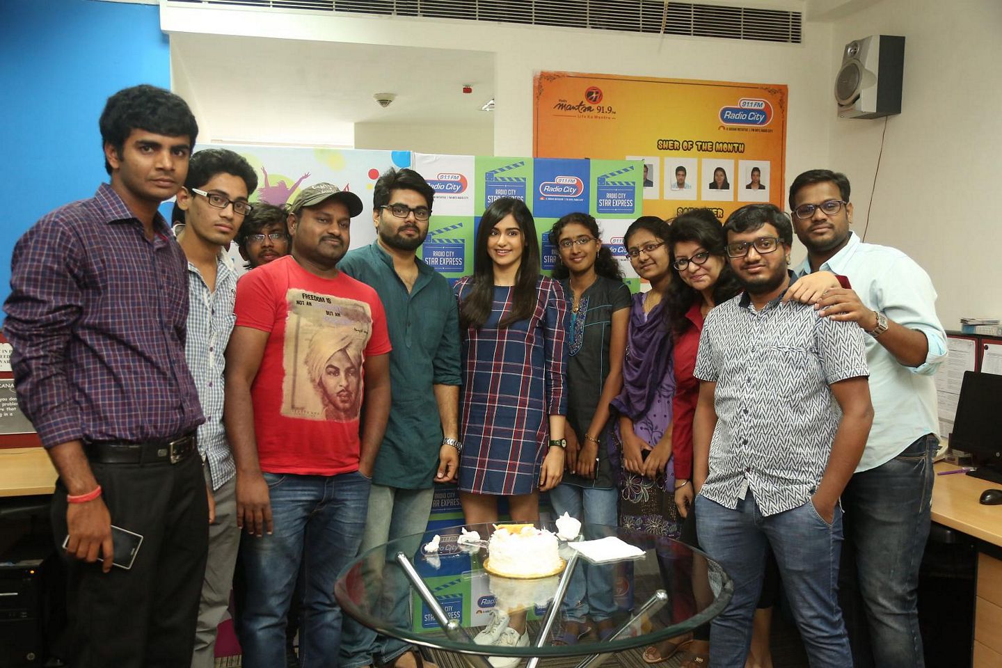  Kshanam Team  Photos At Radio City