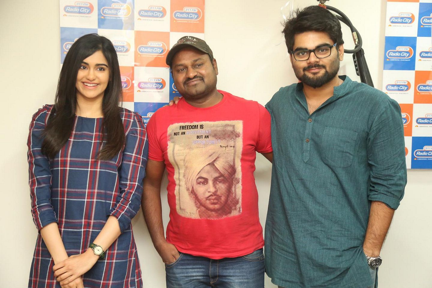  Kshanam Team  Photos At Radio City