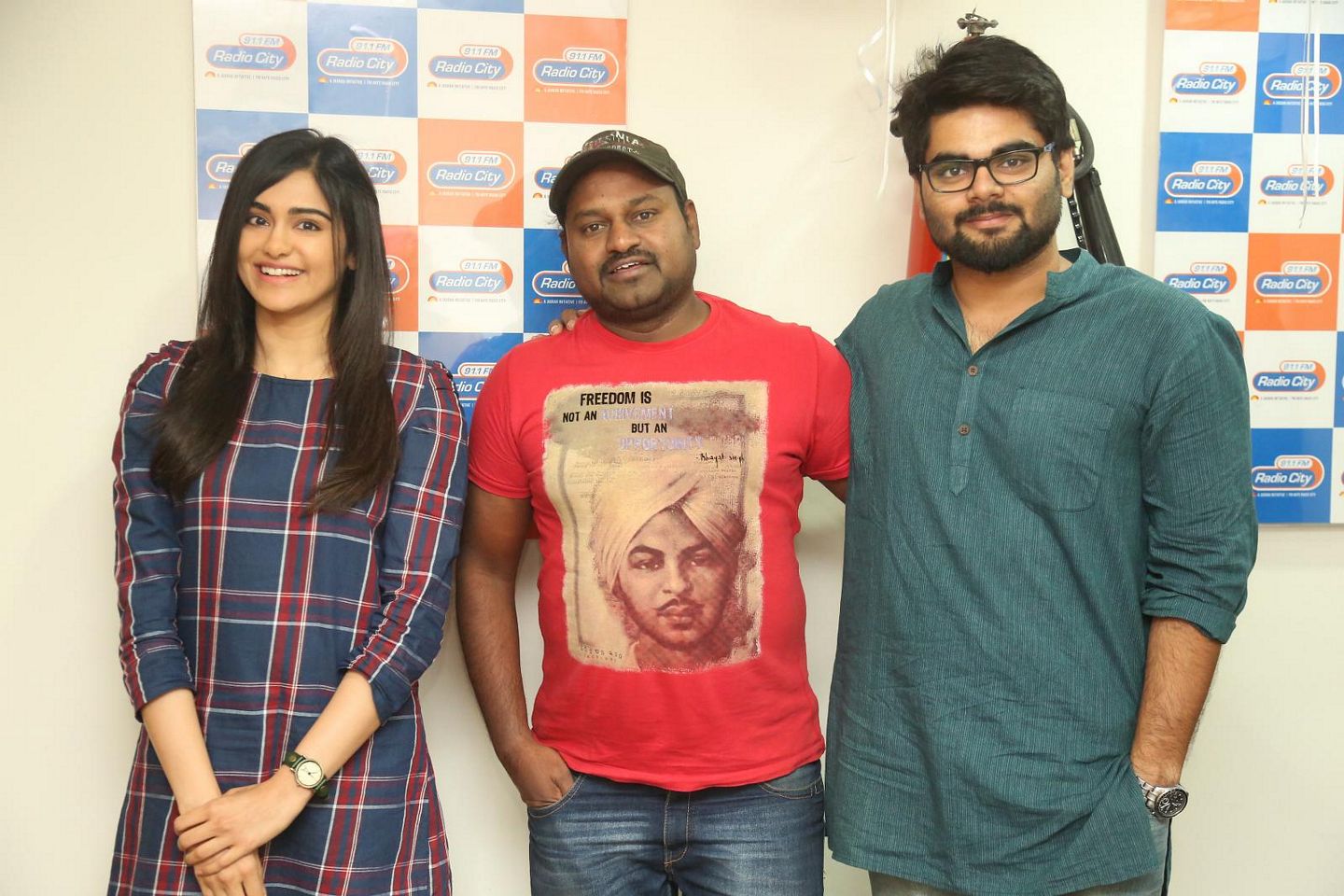  Kshanam Team  Photos At Radio City
