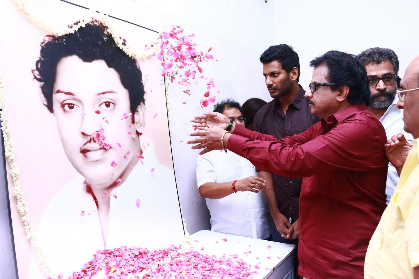 Lachiya Nadigar SSR Rajendran First memorial tribute Function Photos