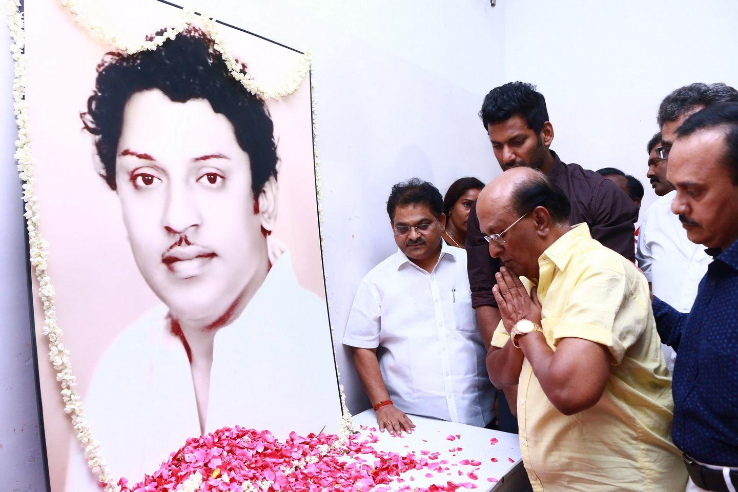 Lachiya Nadigar SSR Rajendran First memorial tribute Function Photos