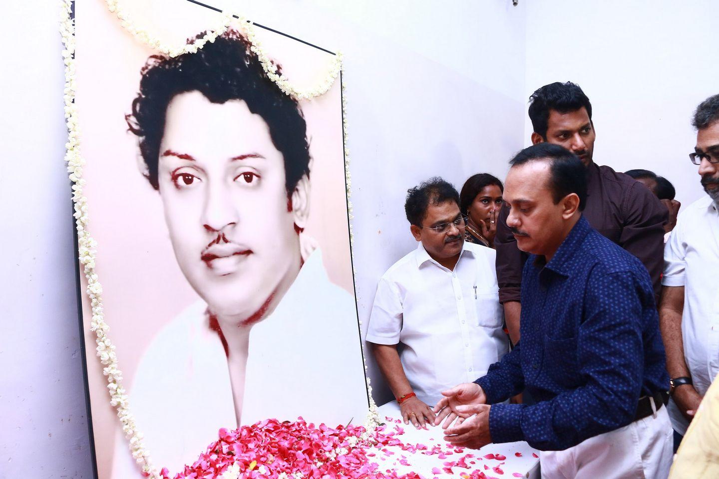 Lachiya Nadigar SSR Rajendran First memorial tribute Function Photos