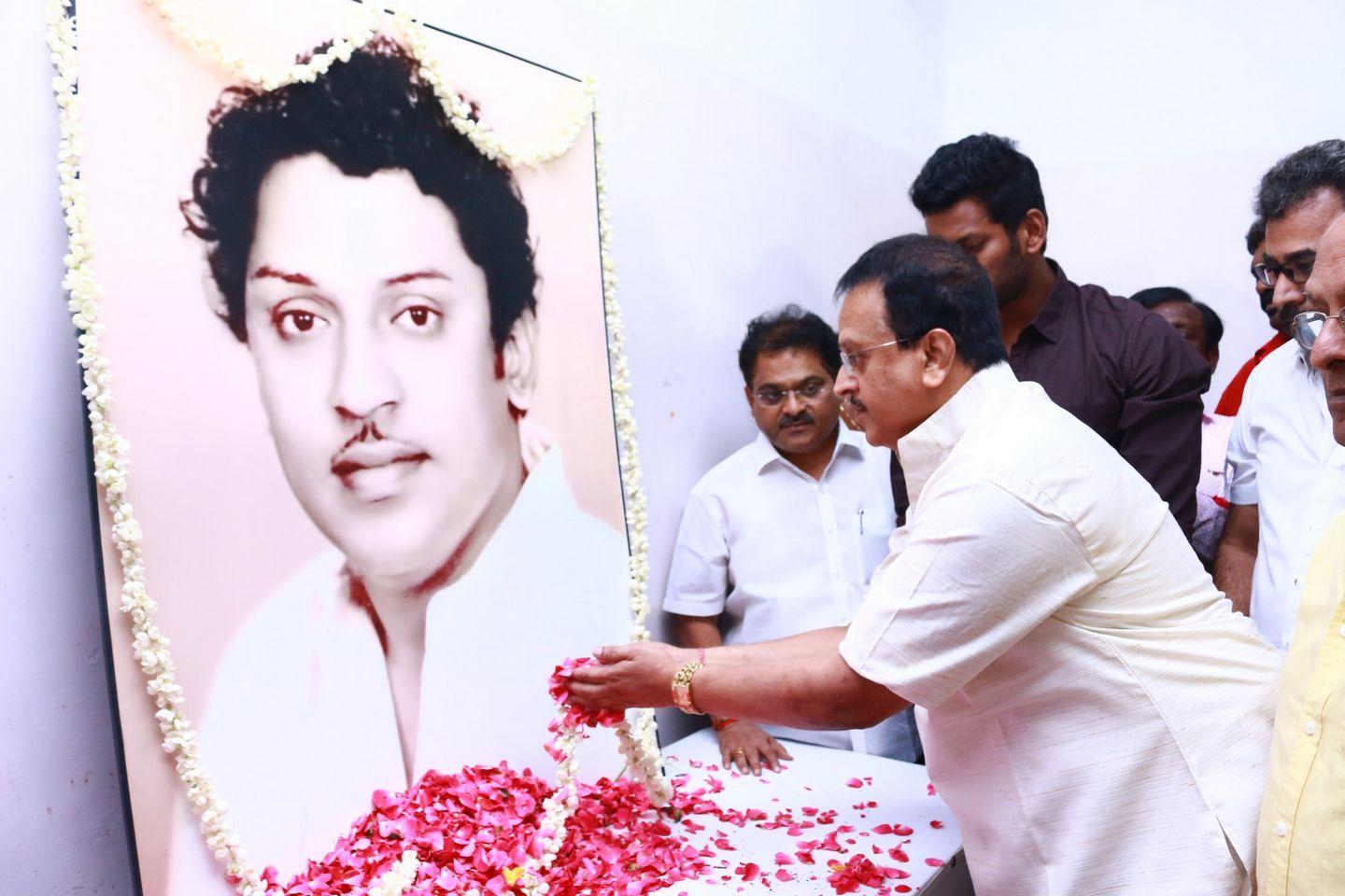 Lachiya Nadigar SSR Rajendran First memorial tribute Function Photos