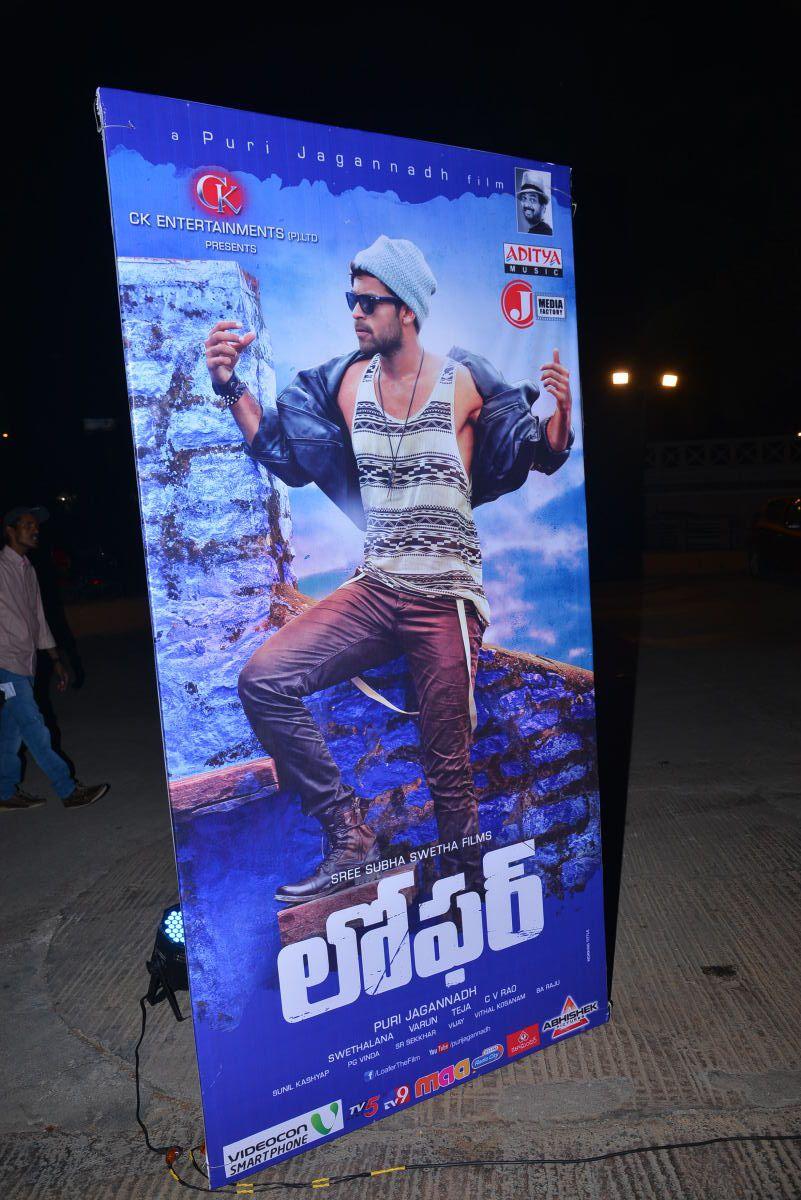 Loafer Movie Audio Hoarding Photos