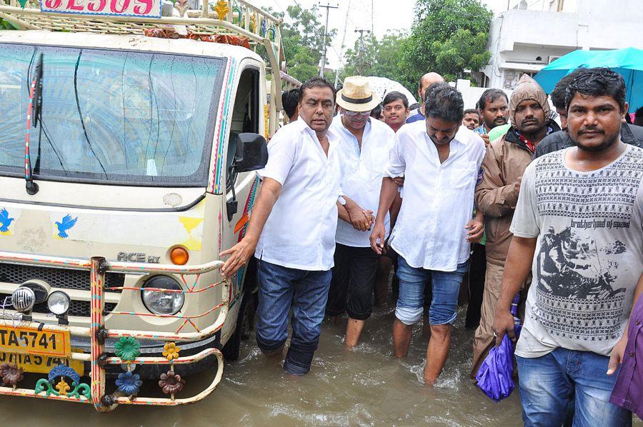 Maa Association Flood Relief program at Allwyn Colony Photos