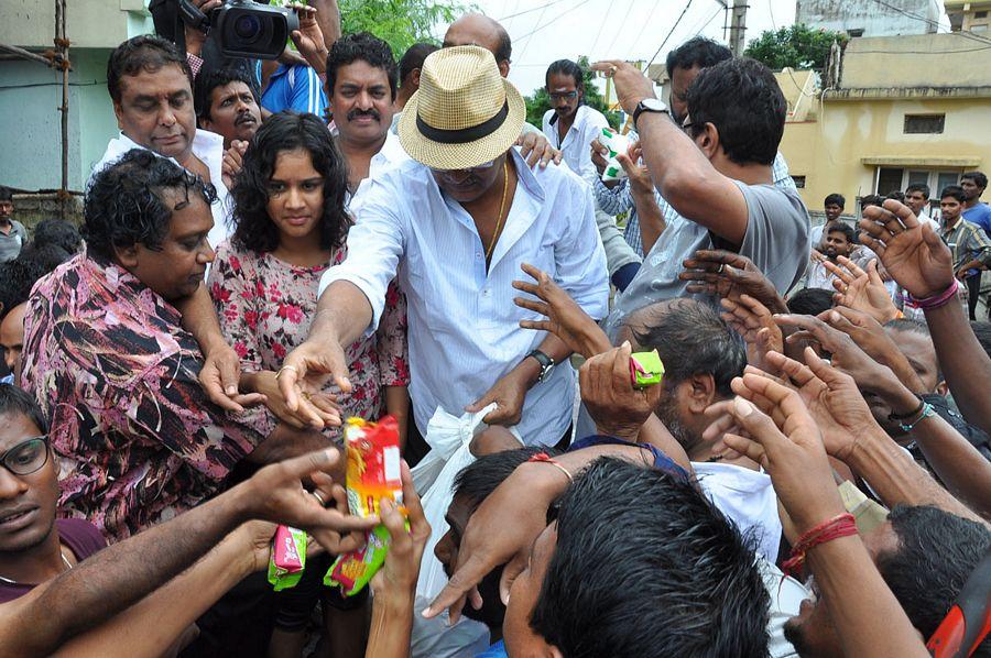 Maa Association Flood Relief program at Allwyn Colony Photos