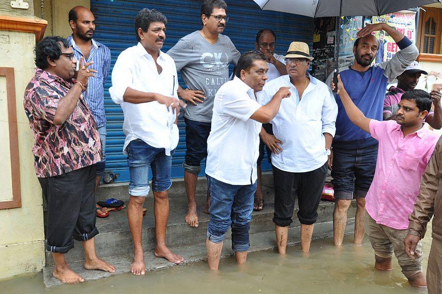 Maa Association Flood Relief program at Allwyn Colony Photos
