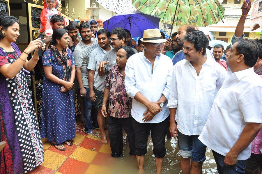 Maa Association Flood Relief program at Allwyn Colony Photos