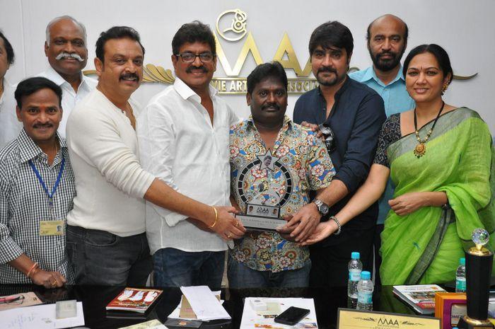 MAA Association PressMeet on Sri Reddy Photos