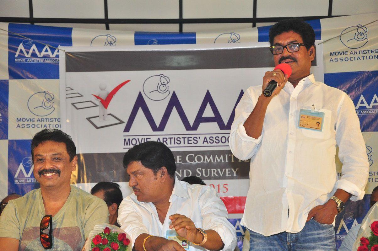 Maa Association Welfare Committee Grand Survey Press Meet