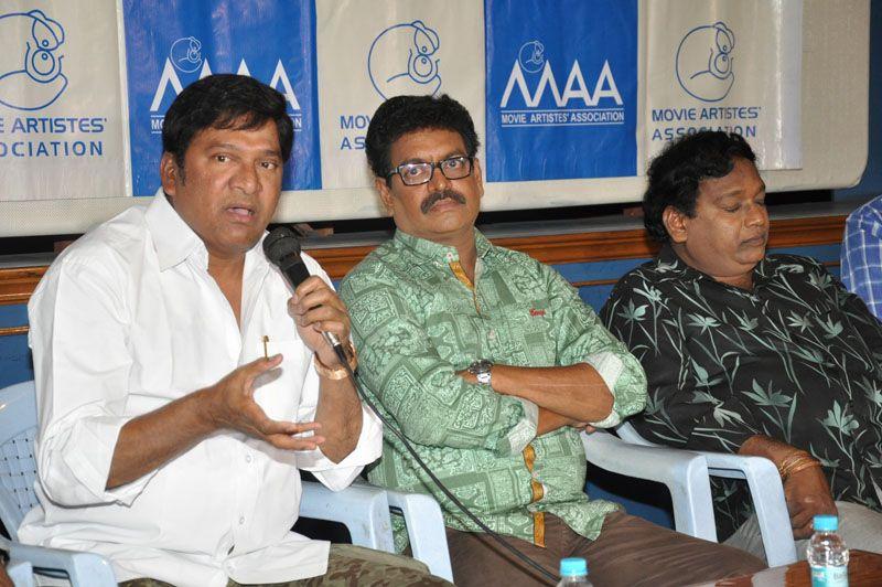 Maa Press Meet for Chennai floods