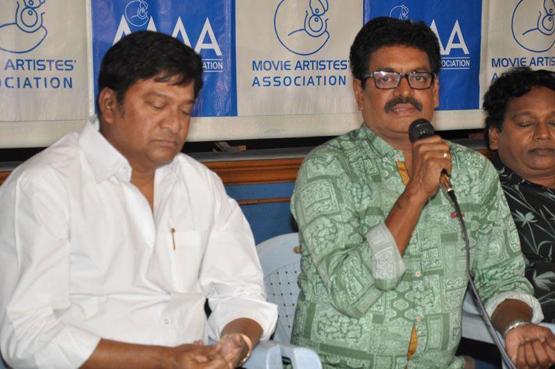 Maa Press Meet for Chennai floods