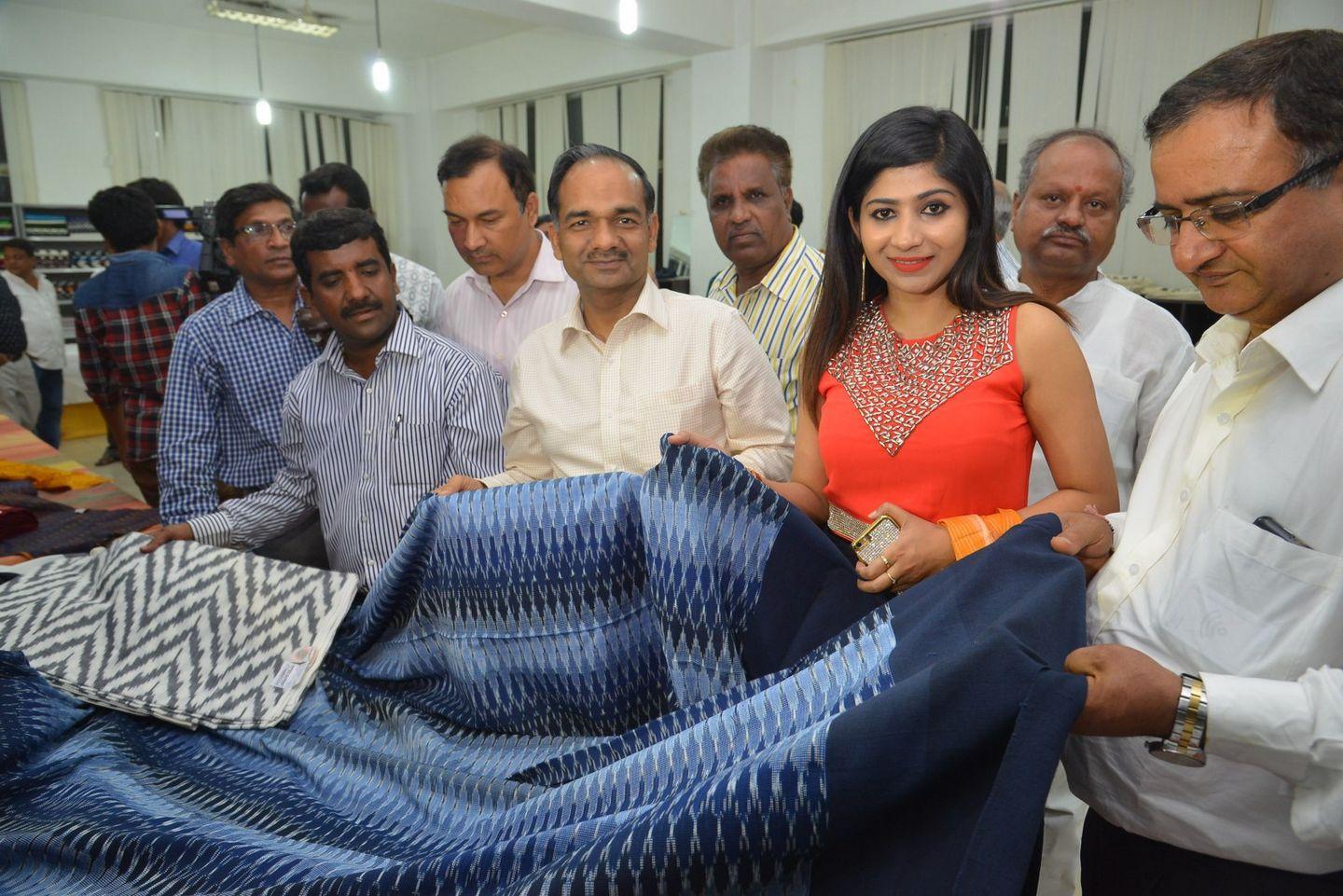 Madhulagna Das at Pochampally Ikat Art Mela Photos